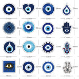 50 Evil Eyes Personalized Graffiti Stickers Car Luggage, Water Cup, Refrigerator Waterproof Stickers