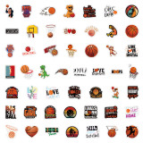 100 pieces of basketball personalized graffiti stickers, car luggage, water cup, refrigerator waterproof stickers
