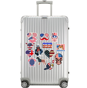 50 US President's Independence Day stickers Cool motorcycle luggage trolley case Laptop guitar waterproof stickers