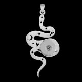 （Delivery time of 7 days） 18 styles Stainless steel love Christmas snake rabbit Clover Little Bear I love Jesus Pendant fit 20MM Snaps button jewelry wholesale