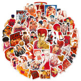 50 Slam Dunk Master stickers, Japanese anime animation, laptop decoration, water cup waterproof stickers