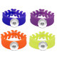 16cm children bracelet with 2mm width silicone stretch fit 20mm Snaps button jewelry wholesale
