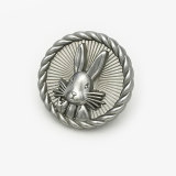 23MM rabbit Flower metal Pearl Rhinestones snap button charms