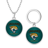Stainless steel  sports team necklace keychain set  key chain