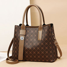 Large Capacity Tote Bag PVC Embossed One Shoulder Crossbody Bag fit 20mm Snaps button Jewelry whole sale