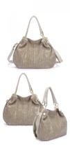 Large capacity leather snake pattern single shoulder handbag crossbody bag