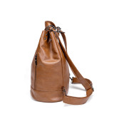 Backpack Fashion Genuine Leather Large Capacity Travel Backpack