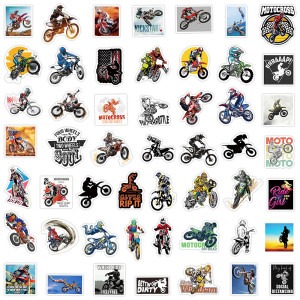 50 Mountain Motorcycle Extreme Cycling Sports Graffiti Stickers Dirt Bike Trolley Case Waterproof Sticker