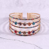 Bride Jewelry Elastic Rhinestone Bracelet