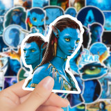 50 Avatar graffiti stickers, water cups, mobile phones, computers, skateboards, luggage, laptops, handbags, waterproof stickers