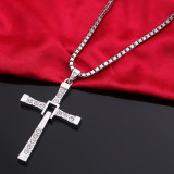 Stainless Steel Cross Toledo Speed and Passion 8 Necklace
