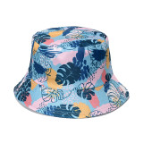 Branch Bird Flamingo Print Pot Hat Fisherman Hat