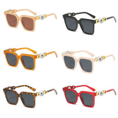 Sunglasses INS style GM loti seaside resort sunglasses fit 20MM Snaps button jewelry wholesale
