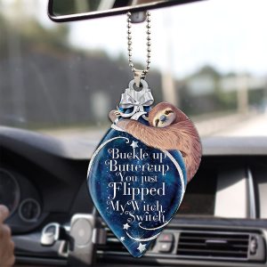 Single sided printing Acrylic Blue Moon and Dragon Lover Car Decoration Festival Decoration Home Decoration Hanging Decoration