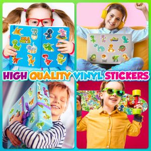 50 cartoon dinosaur stickers, children's stickers, water cups, skateboards, waterproof children's toys, graffiti, waterproof stickers