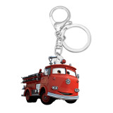 Acrylic double sided printing Automotive Mobilization car  keychain