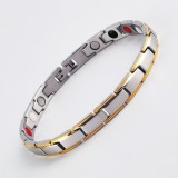Fashionable magnetic therapy magnet bracelet with adjustable magnetic couple bracelet