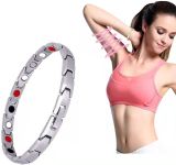 Fashionable magnetic therapy magnet bracelet with adjustable magnetic couple bracelet