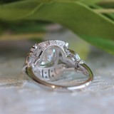 Copper Diamond Ring