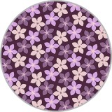 20MM Pattern Daisy Star  Snowflake Christmas Print glass snap button charms