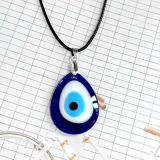 3cm Glass Eye Pendant Necklace