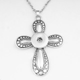 Halloween Flower owl Butterfly cross Elephant Christmas tree Necklace silver 60cm chain fit 20MM chunks snaps jewelry
