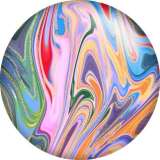 Painted metal 20mm snap buttons Pretty pattern  Print