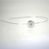 hair accessories with one button Fit 18/20mm Chunks