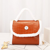 Fashion handbag Christmas crossbody shoulder bag fit 20MM Snaps button jewelry wholesale