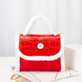 Fashion handbag Christmas crossbody shoulder bag fit 20MM Snaps button jewelry wholesale