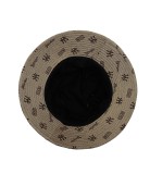 Embroidered letter basin hat Fashion Bucket hat Sun shading face sunscreen hat Sun hat
