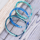 Braided Bracelet Colorful Wax Line Fried Dough Twists Braid Combination Beach Hand Rope