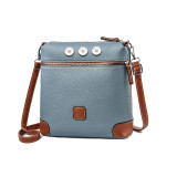 Large capacity shoulder bag, fashionable bag, fashionable women's bag, handbag fit 20MM Snaps button jewelry wholesale