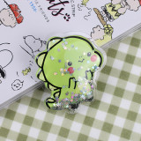 Creative cartoon oil bag quicksand airbag mobile phone bracket Mobile phone accessories folding bracket lazy desktop mobile phone bracket