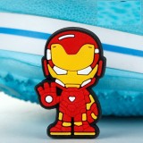 Marvel Hero Kid junior style silicone bracelet  PVC luminous cartoon accessories creative Cartoon