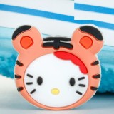 KT Cat Kid junior style silicone bracelet  PVC luminous cartoon accessories creative Cartoon