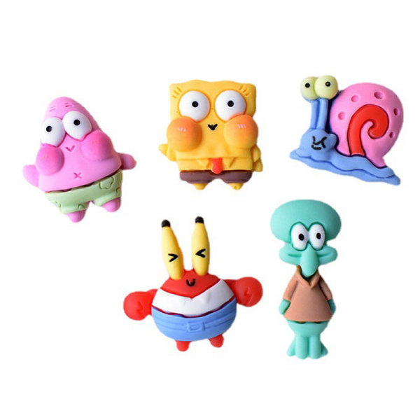 20MM SpongeBob Resin snap button charms