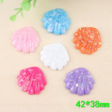 20MM Simulated Shell Resin snap button charms