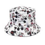 Super Mary Anime Game Mario Stitzer Printed Bucket hat Sunscreen Basin Hat for Men and Women