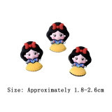 12MM Lovely Princess Resin snap button charms  Disney