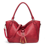 Crossbody One Shoulder Fashion Handbag Large Capacity Leather Tote Bag