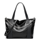 Leather Large Capacity Shoulder Bag Tote Bag
