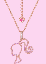 Barbie Hollow Zircon Necklace