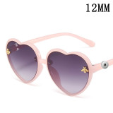 Children's sunglasses snap glasses snap sunglasses with 2 buttons fit 12mm snaps