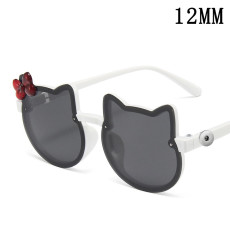 Children's sunglasses snap glasses snap sunglasses with 2 buttons fit 12mm snaps