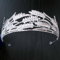 Alloy Crystal Crown Wedding Ball Party Bridal Crown