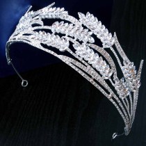 Alloy Crystal Crown Wedding Ball Party Bridal Crown