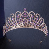 Alloy Crystal Crown Wedding Ball Party Bridal Crown