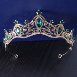 Alloy Crystal Crown Wedding Ball Party Bridal Crown