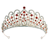 Alloy Crystal Crown Wedding Ball Party Bridal Crown